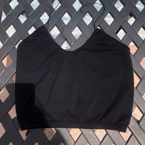 Simple black Free People tank